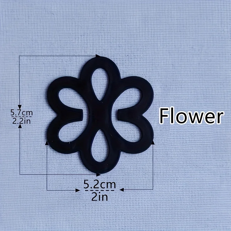 20 CS Flower Shaped Bra Strap Clips, Non-slip Buckles Conceal Bra Straps For Braless Look