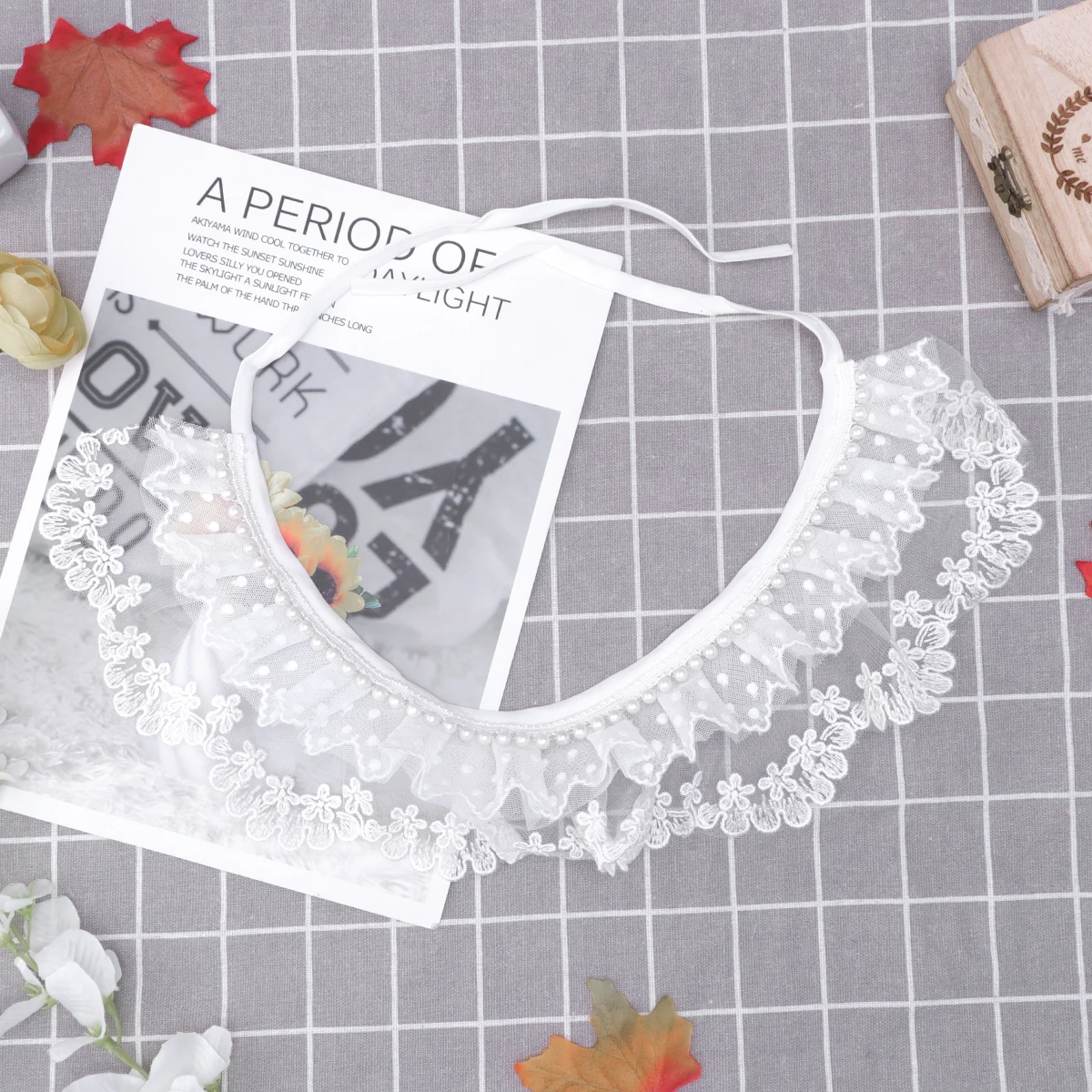 

Saliva Towel Pets Necklace Neckerchief Bandana Adjustable Collar Pinafore Scarf Premium Cloth Practical Use Pets Supplies Dog