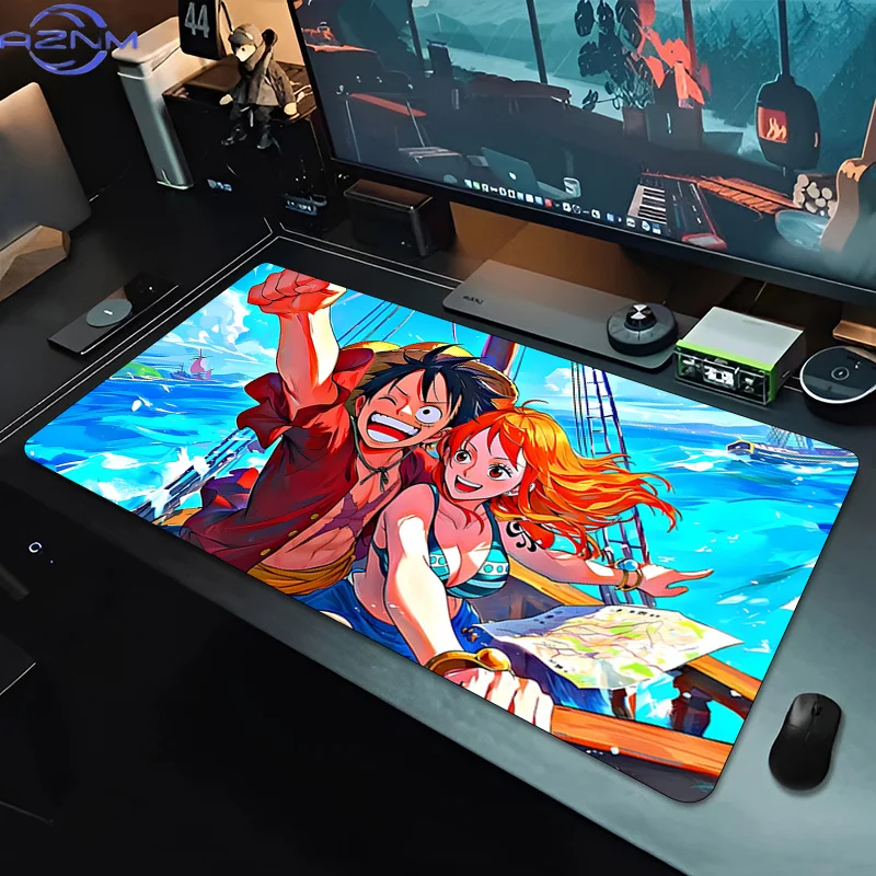 Mousepad one piece luffy Hot Sale Mouse Pad Gamer Notebook Desk Mat XXL Large Gaming Keyboard Pad Designed specifically Mousepad
