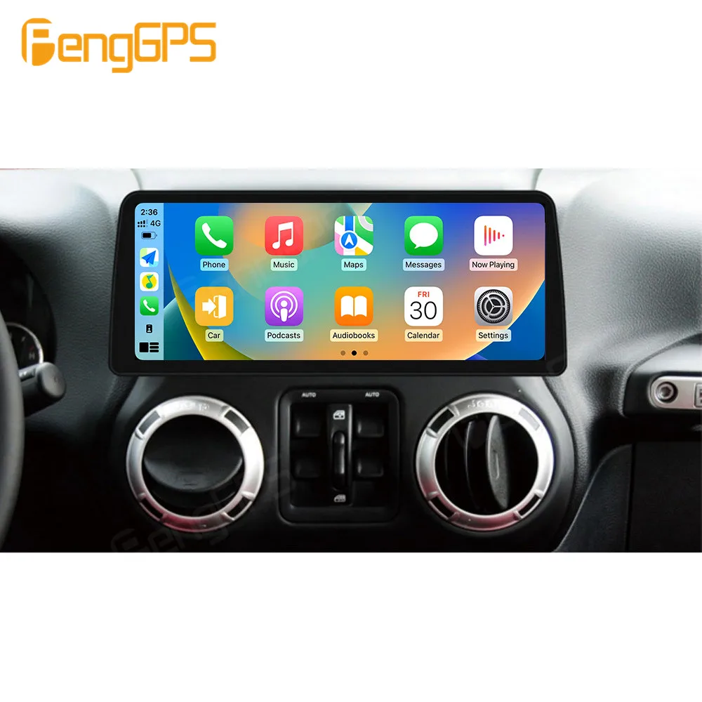 

12.3" Android 13 CarPlay Car Radio For jeep wrangler 2011-2017 AI Touch Screen Multimedia Player GPS Navigation Car Accessories