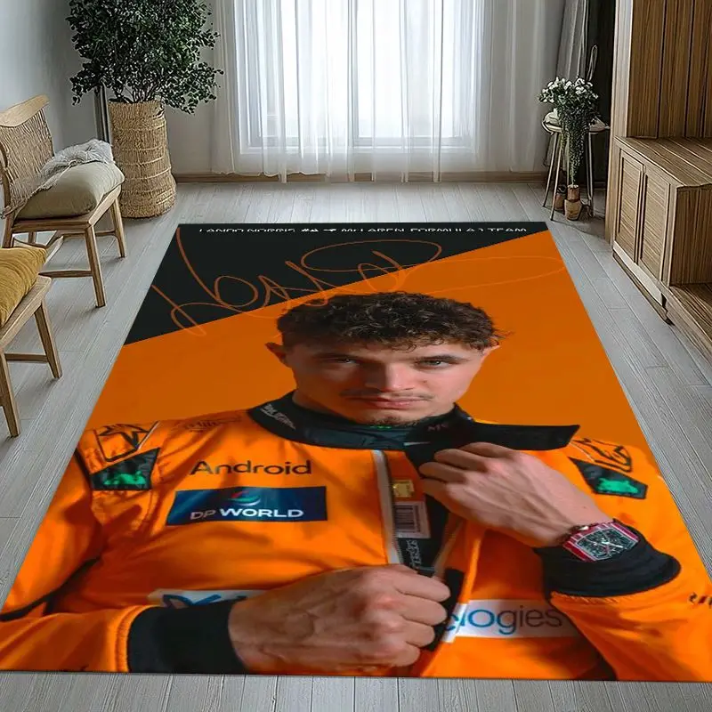 Fashion Landos Norris Racer Soft Non-Slip Large Area Rug for Living Room,Bedroom Playroom Carpet Mat for Sofa,Home Decor Gift