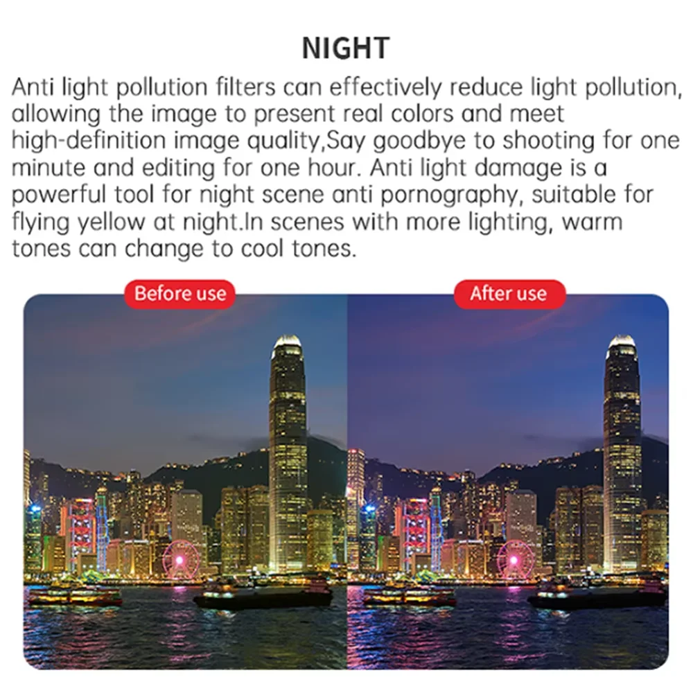 Neo vidro uv cpl estrela noite raia azul 1/4 preto névoa lente filtro protetor tampa para dji neo drone vlog câmera