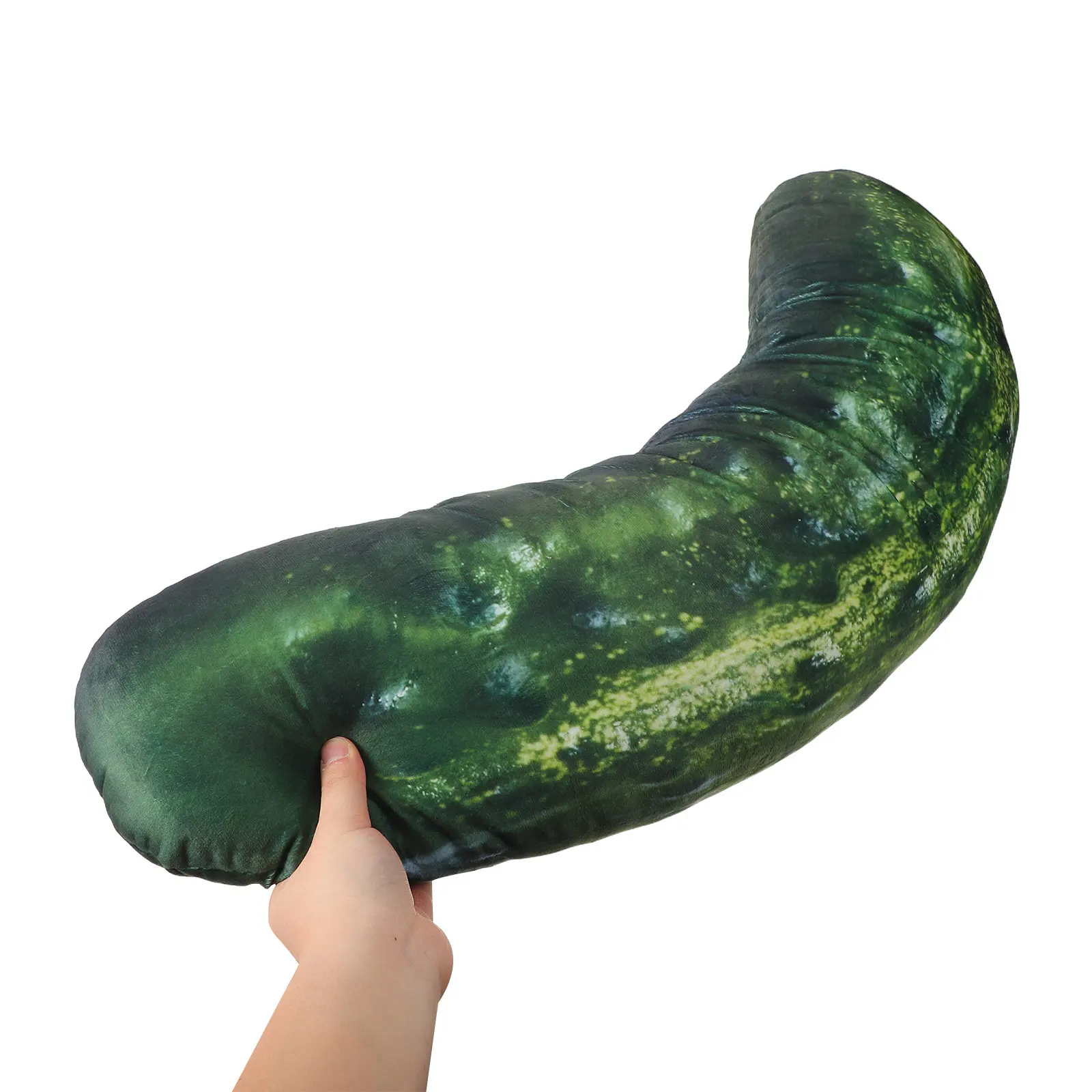 

50Cm Pickle Pillow Food Shaped Throw Cushion Cute Creative Vegetable Decor Stuffed Cucumber Design for Living Room Bedroom Sofa
