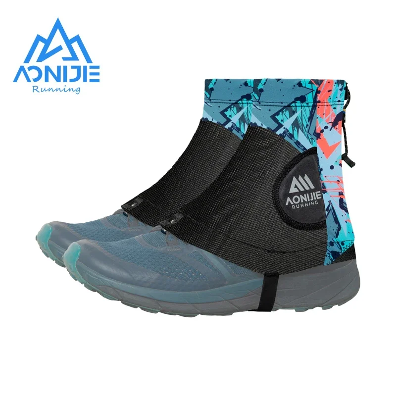 AONIJIE Trail Running Gaiters Leggings Safety Protective Sandproof Triathlon Marathon Hiking Shoe Covers Sports Climbing Gaiters