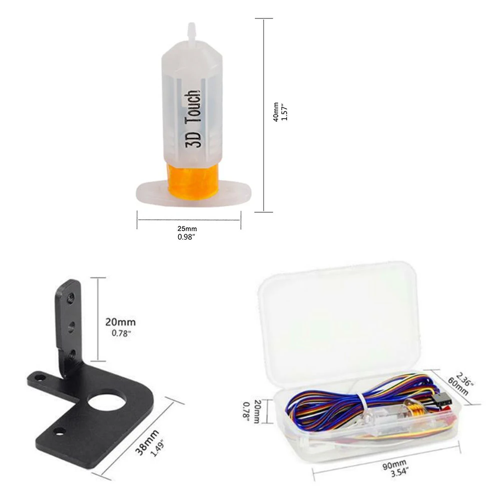Printer Parts 3D Touch Sensor 25x40mm Auto Self Leveling Auto-leveling Bl-touch Bed High Accuracy For 3D Printer