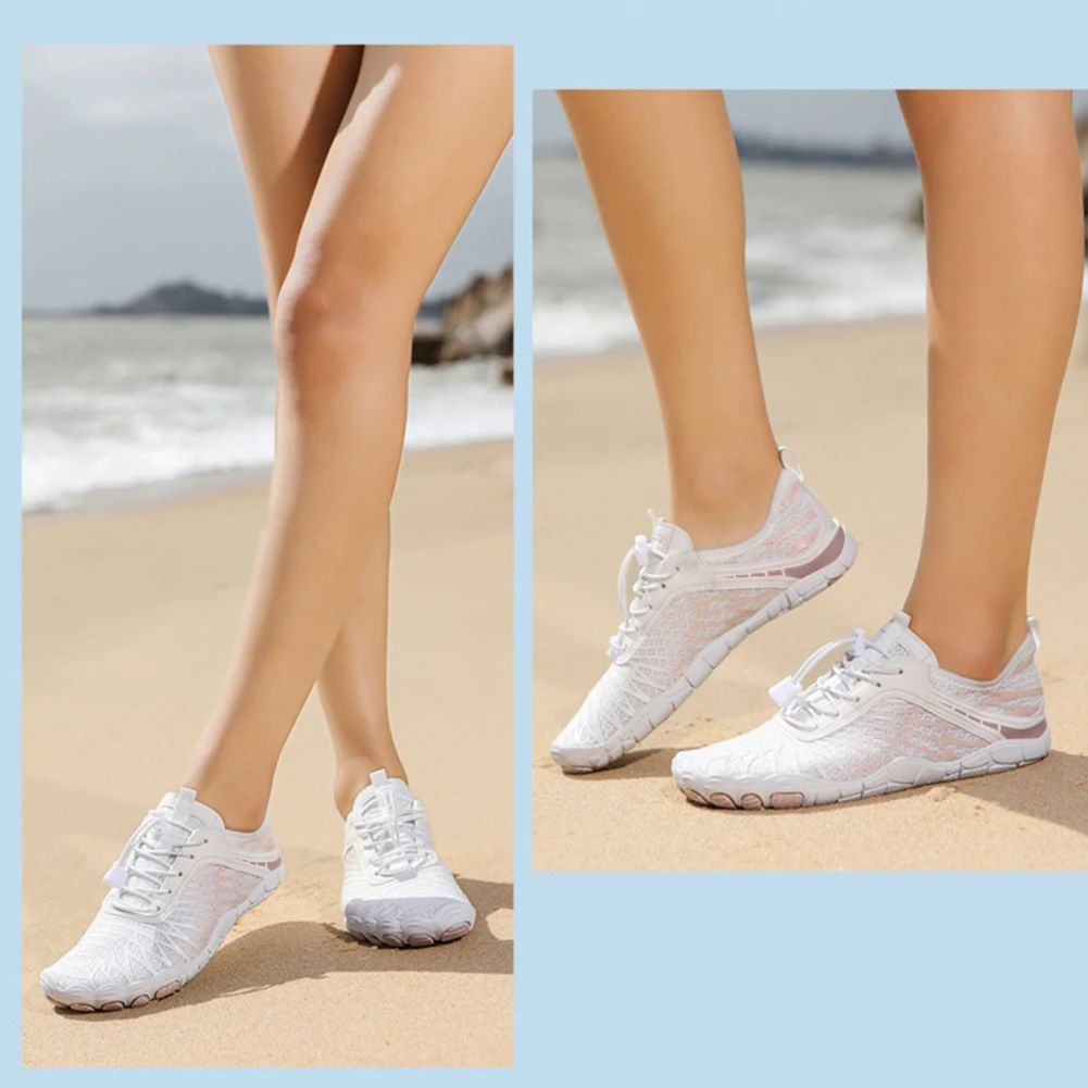 

Кроссовки для дайвинга, нескользящие кроссовки для ходьбы по воде, быстросохнущая пляжная обувь для плавания, дышащая, износостойкая, для активного отдыха на природе, для походов по озеру