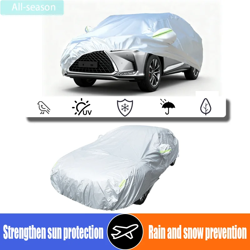 For Lexus RX RX450hL RX400h RX350L RX450h RX350 RX330 RX300, Thickened car cover for sun protection, rain resistance, snow resis
