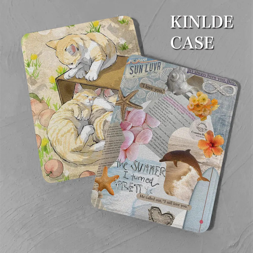 Kindle Fall Jugend Edition Clam shell Silikon Softcase Paperwhite123tpu Ledertasche Schlaf Weck koffer