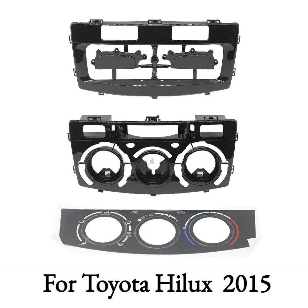 

Car Stereo Fascia Frame Adapter for Toyota Hilux | Manual & Auto Panel Trim | Radio Installation Dash Kit
