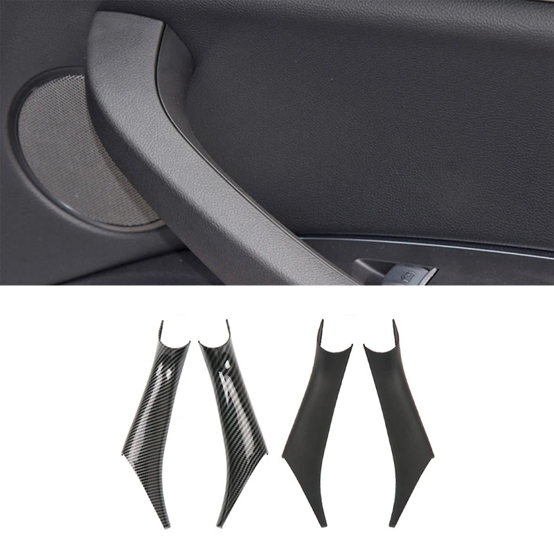 Car Interior Door Handle Pull Protective Cover For-BMW X3 G01 G08 X4 G02 2017-2023