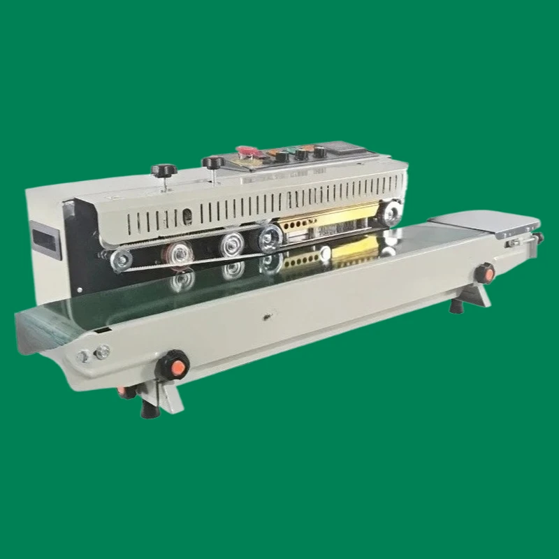 

FRD-1000 Sealing Machine Commercial Automatic Continuous Sealing Machine Ink Roller Pad Printing Colored Printing Machine