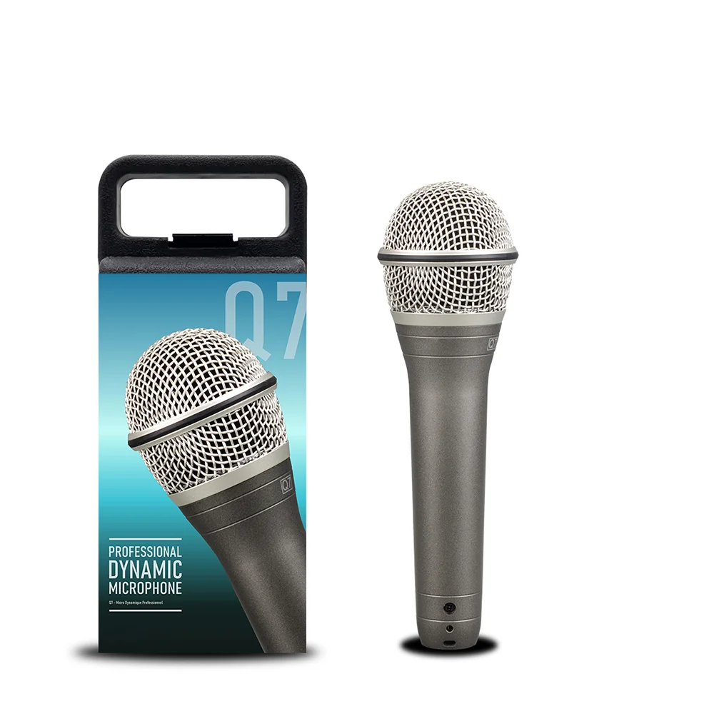 Samson Q7 Dynamic Vocal Microphone Handheld Instrument Pick up Mic Recording Microphone for Karaoke Live Concert