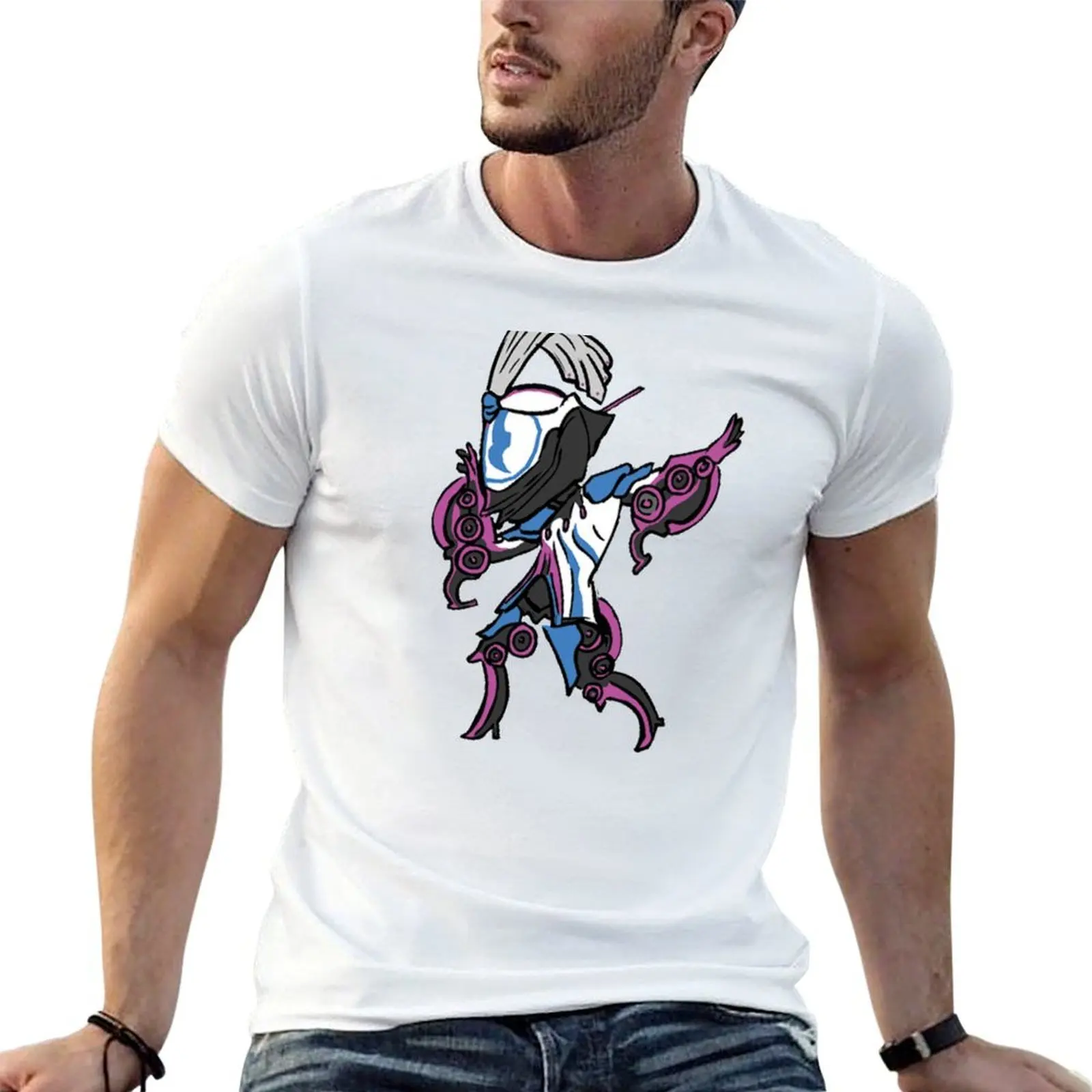 

t Octavia essential Warframe tshirt t anime shirt graphic T-Shirt shirts man