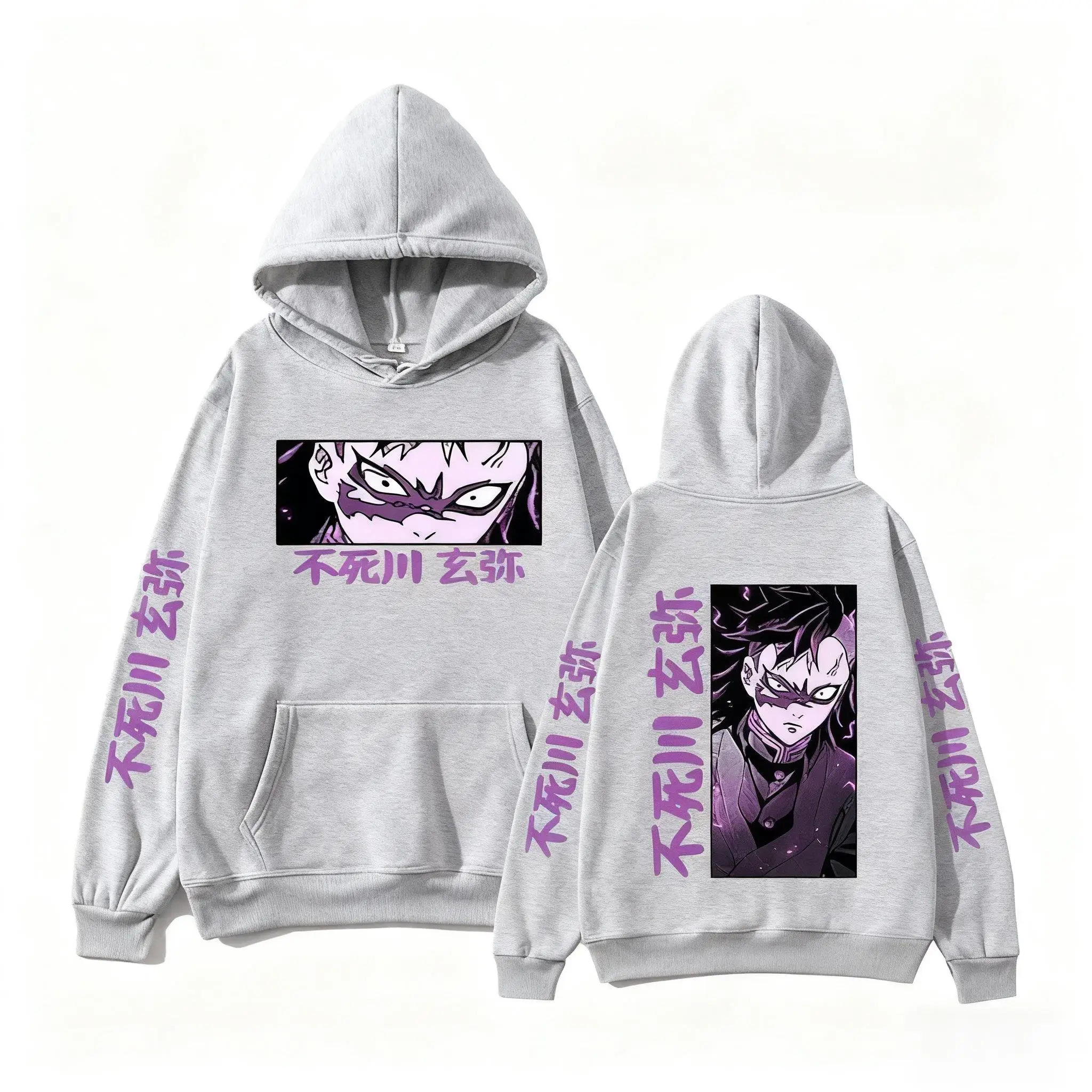 Kimetsu no Yaiba Anime Genshin Pillar Hoodie Männer Frauen 2026 Neues Oversize-Sweatshirt Casual Streetwear Cosplay Langarm-Top