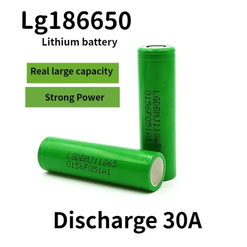 2-20PCS 100% Original MJ1 3.7 v 3500 mah 18650 Lithium Rechargeable Battery For Flashlight batteries for LG MJ1 3500mah battery