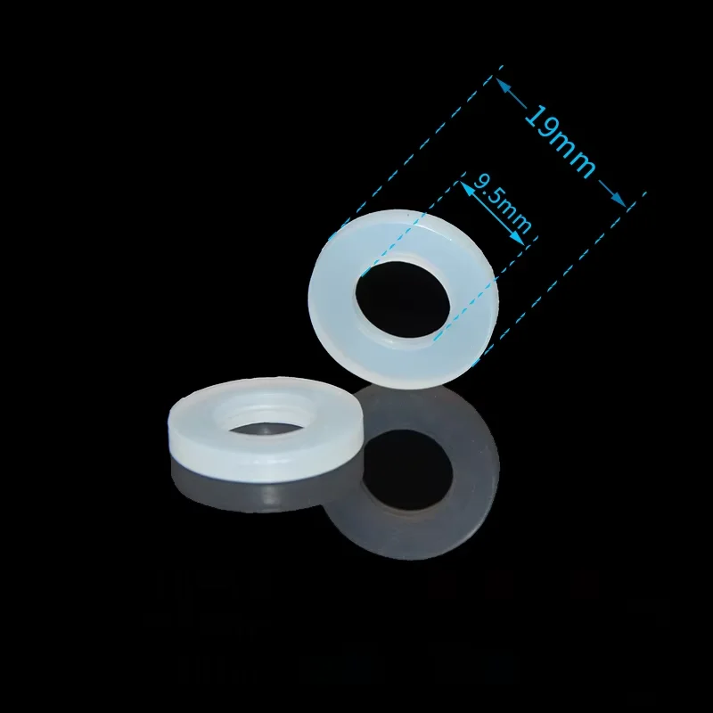 10Pcs  Silicone/Rubber/PTFE OD 18,19,24,40,46mm Washer Sealing Ring Bathroom Shower Hose Gasket Faucet Flexible Pipe Fitting