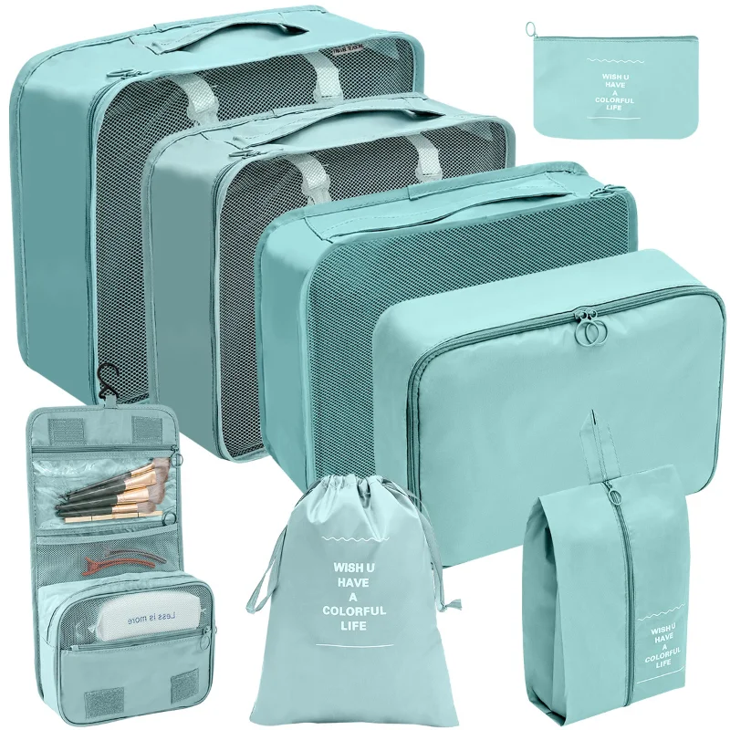 

Travel storage bag set Digital toiletries Cosmetics sub-packaging Daily necessities storage bag Clothes Shoes Luggage Travel bag