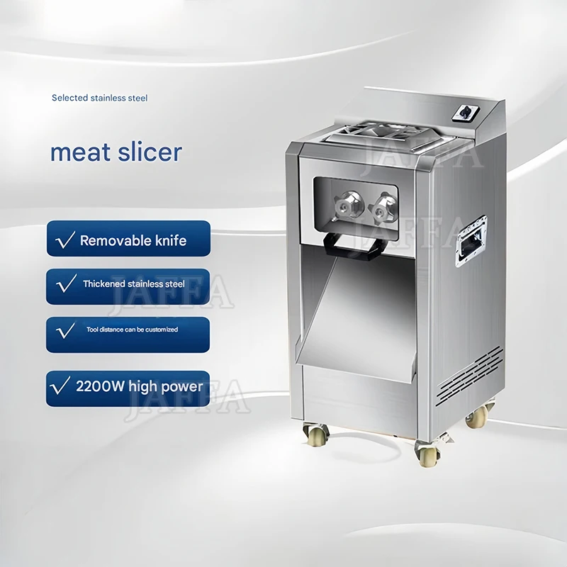 Multi-Functional Chicken Meat Cube Cutting Machine Automatic Meat Cutter Beef Jerky Slicer Commercial Meat Dicer Machine