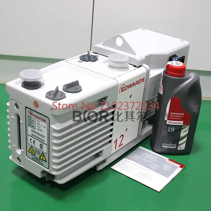 

Edward RV12/RV8/5 bipolar vacuum pump New off the shelf laboratory mechanical pump maintenance