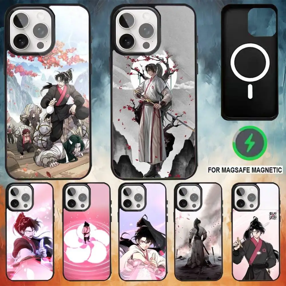 Comic R-Return Of The Blossoming Blade Phone Case For iPhone 17,16,15,14,13,Plus,Pro,Max for Magsafe Magnetic Wireless Charging