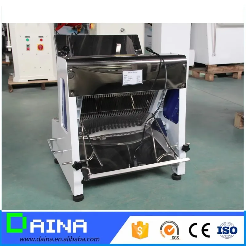 Commercial Electric Toast Cutter Loaf Cutting Machine Bread Slicer For Bakery