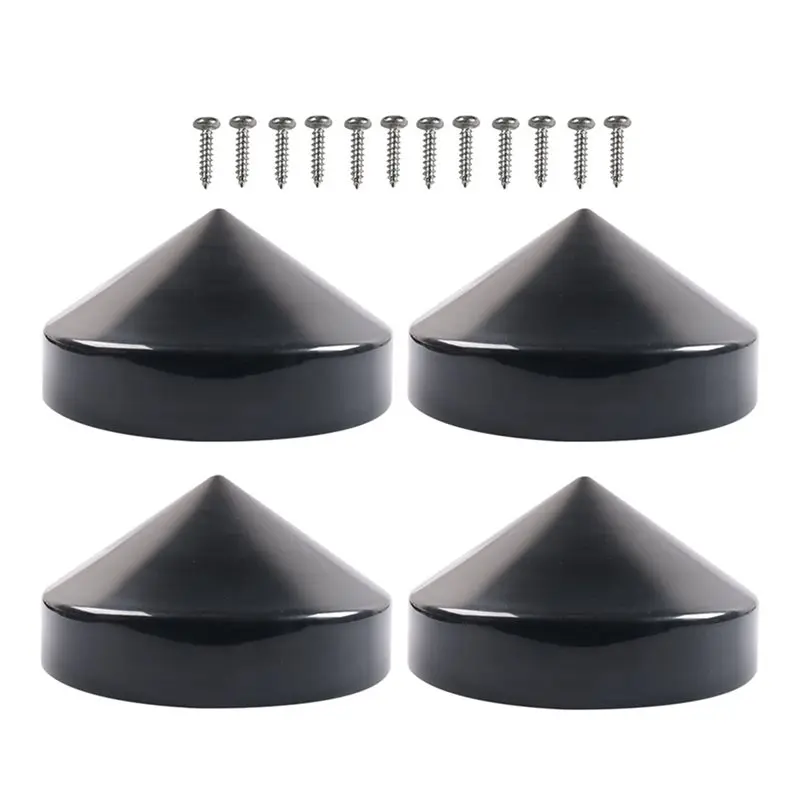 واقية حوض آخر قبعات 4 قطعة حوض بحري غطاء التراكم كامير مخروط 9X9X4.92 بوصة مخروط قارب بايلون حافة القطب قبعات-A74F