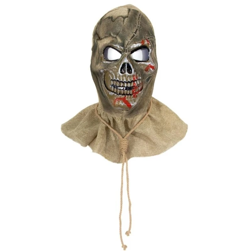 39bb Maschera per cranio Full Head Mask Maschera Halloween Maschera Costume Orsorico Full Face Prop per festa Carnival