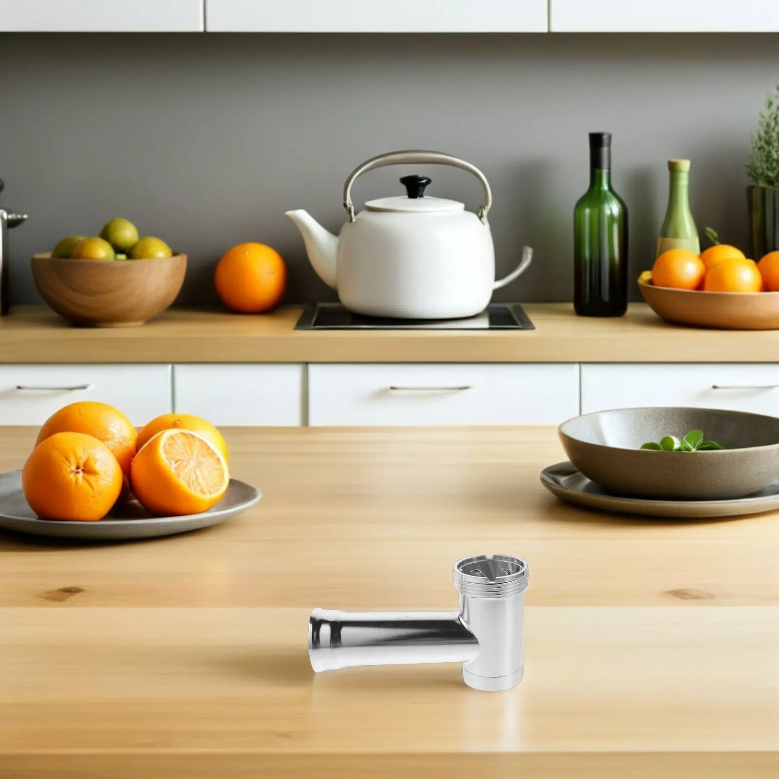 

Electric Meat Grinder Barrel Aluminum Alloy Replacement Part Grinder Tube Mincing Attachment Food Processing Machine Accessory