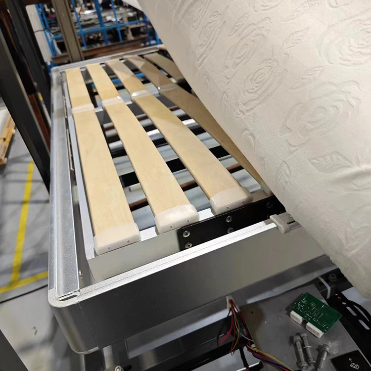 2025 OEM Mercedes-Benz Van Electric Lifting-up Bed System with Wooden Slat High Strength Aluminum Frame