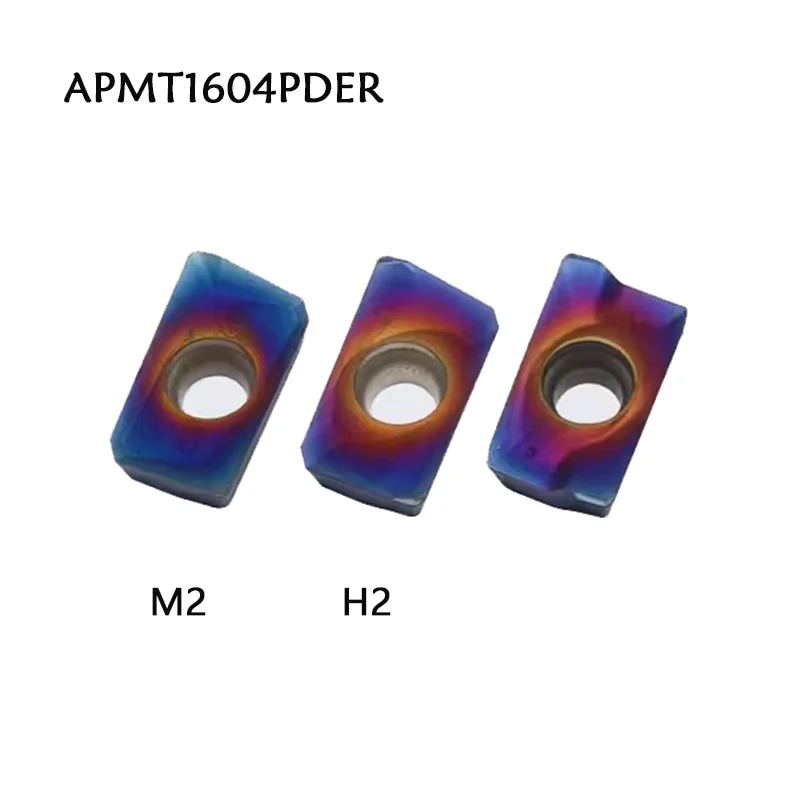 Carbide Inserts APMT1135 APMT1604PDER M2 H2  P8010 Original CNC Lathe Milling Insert APMT Blade Metal Turning Cutting Tool