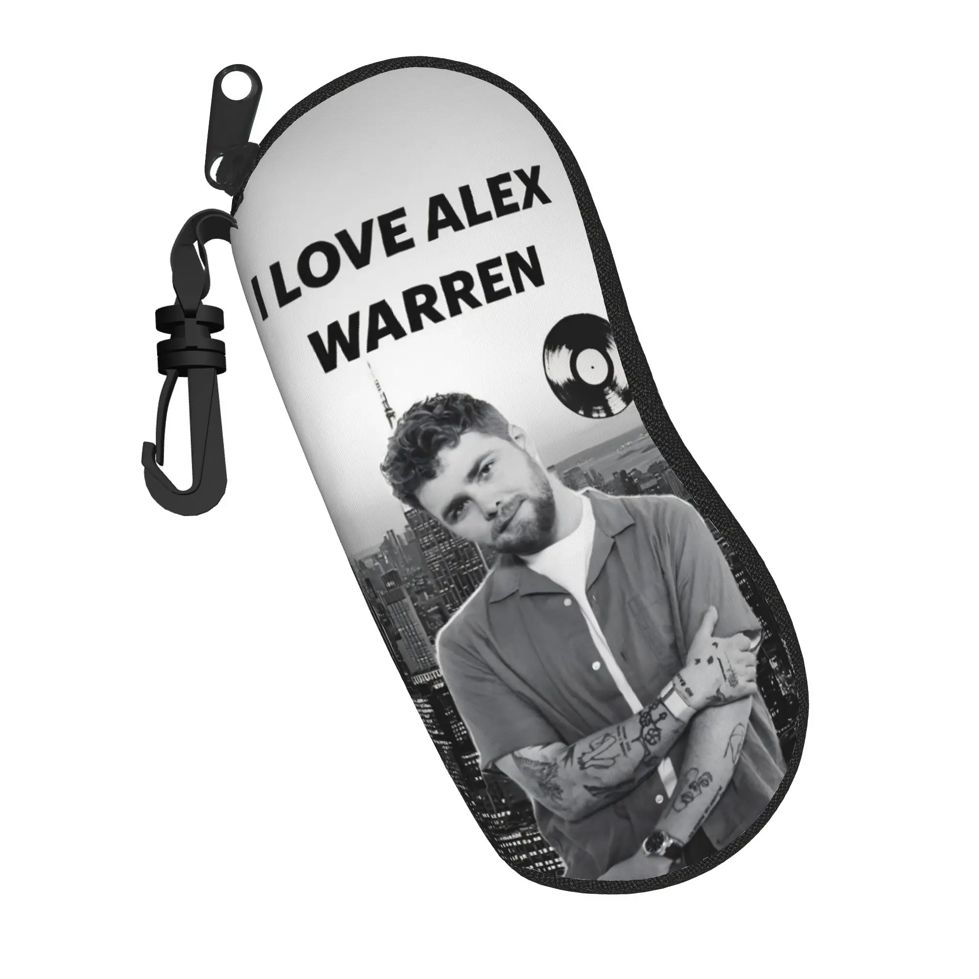 Harajuku Cartoon Glasses Case ALEX WARREN Little Orphan Alex Live 2026 Box  Glasses Storage Box Cartoon Eye Contacts Case
