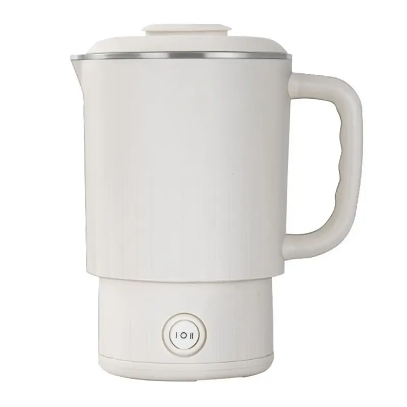 

B46B-Travel Portable Electric Kettle, Foldable Stainless Steel Hot Mini Water Boiler For Tea, Coffee Use