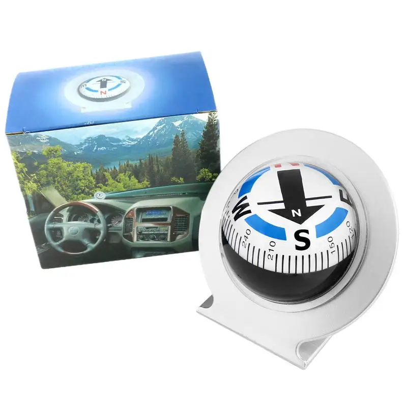 الكرة البوصلة بقاء البوصلة لوحة القيادة ديكور المشي لمسافات طويلة والعتاد بقاء أداة البحرية داش جبل قارب البوصلة للاتجاه