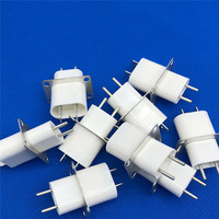10pcs Microwave Oven Original Magnetron Socket 4pin Magnetron Plug with Capacitor For Midea /Galanz/ Haier Repair Parts