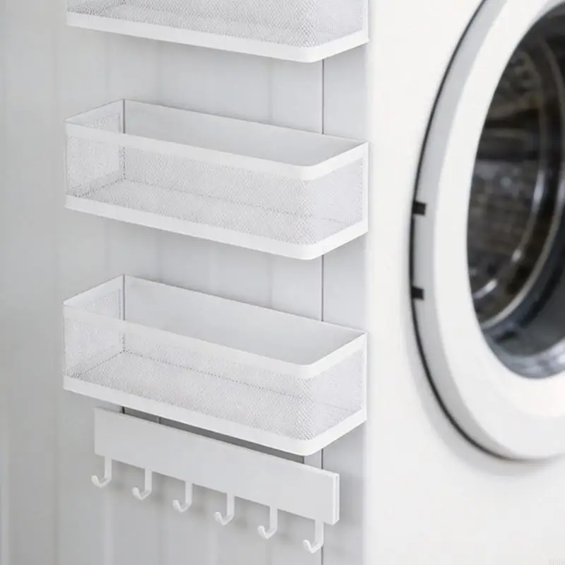 Praktische magnetische Metallhalter für kleine Gegenstände in Waschküche oder Küche B03E – Detail 1