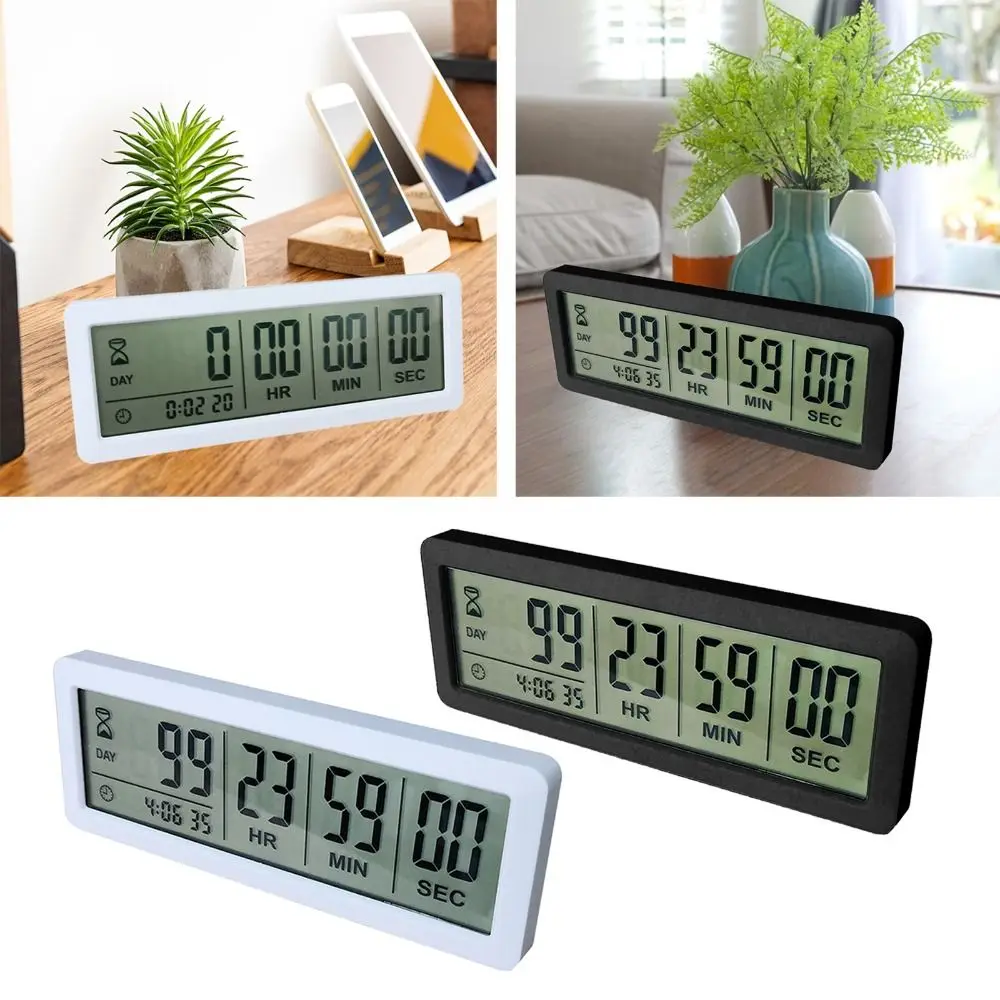 999 Days Digital Countdown Timer Reusable Digital Display Countdown Clock Electronic Time Management Days Timer Baby Date