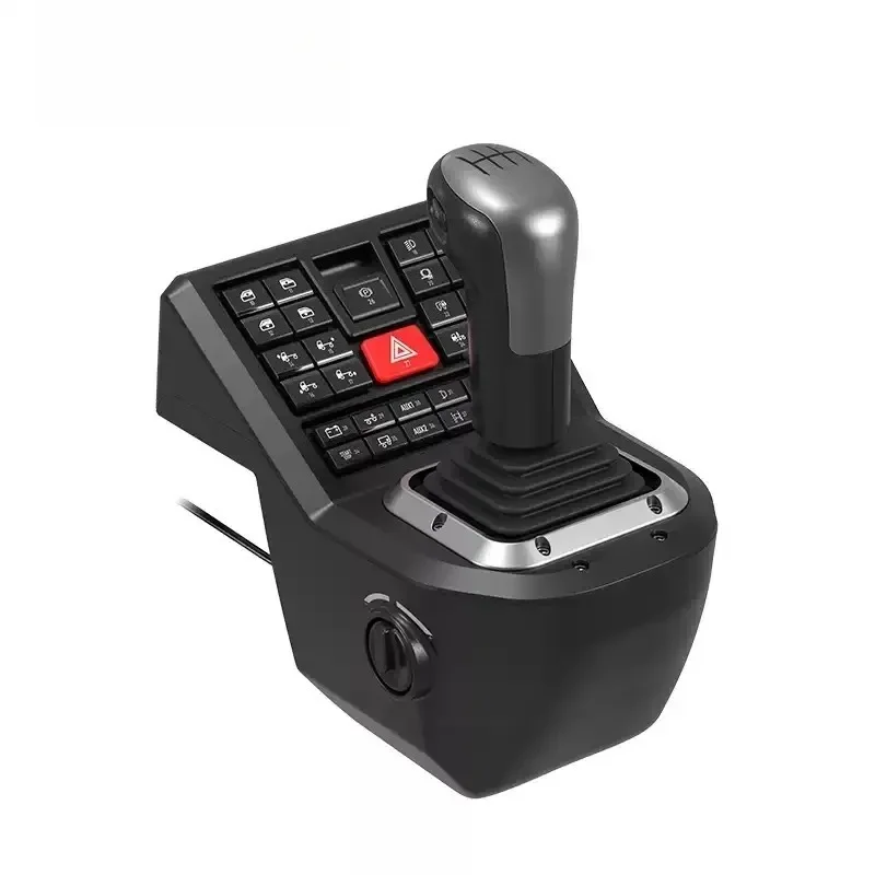 

Рулевое колесо симулятора грузовика ПК с полным контроллером обратной связи силы для вождения игр