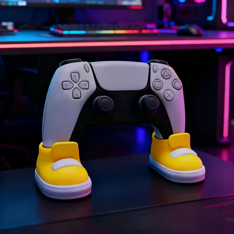 Shoe-shaped Game Controller Storage Rack, Creative Game Controller Storage Rack, Suitable For Various Game Controllers.