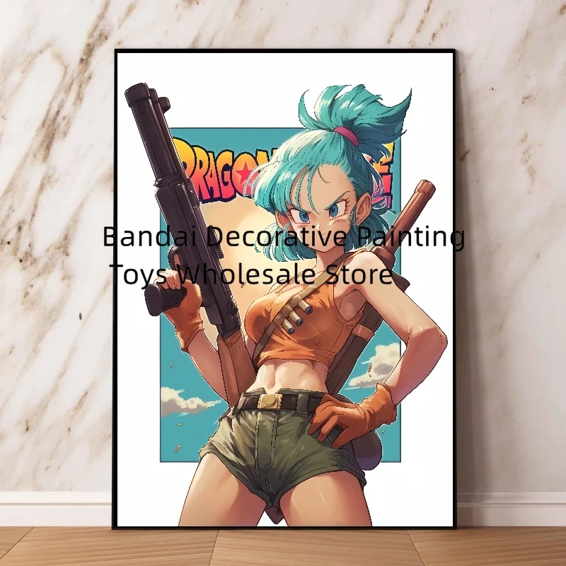 Anime Figures Seven Dragon Ball Poster Home Kid Action Figures Wall Art Birthday Gifts Picture Living Room Bedroom Decoration