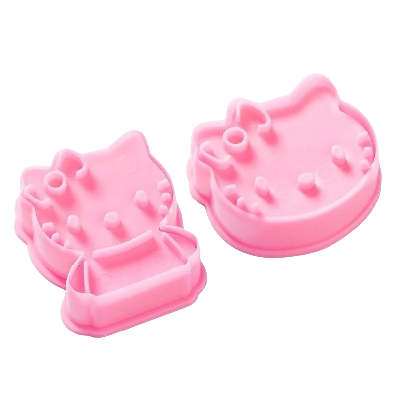 Cute Hello Kitty Sanrio Anime Fruit Mold Biscuit Food Modeling Mold Cute Kitchen Utensils Kawaii Girl Heart Birthday Gift