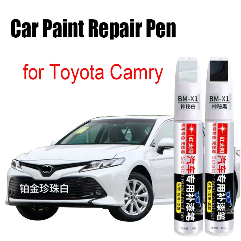 

Car Paint Scratch Repair Pen for Toyota Camry Car Touch-up Pen Accessories White Black Red Blue