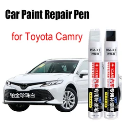 Pluma reparadora de arañazos de pintura de coche para Toyota Camry, accesorios de bolígrafo de retoque para coche, blanco, negro, rojo y azul