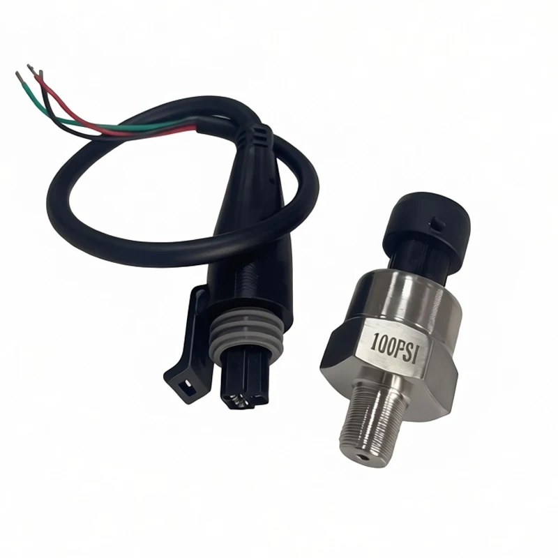 Drucksensor 1/8NPT 10MM Gewinde Edelstahl Druckmessumformer Sensor für Öl, Kraftstoff, Luft, Wasser Drucksensor – Detail 5