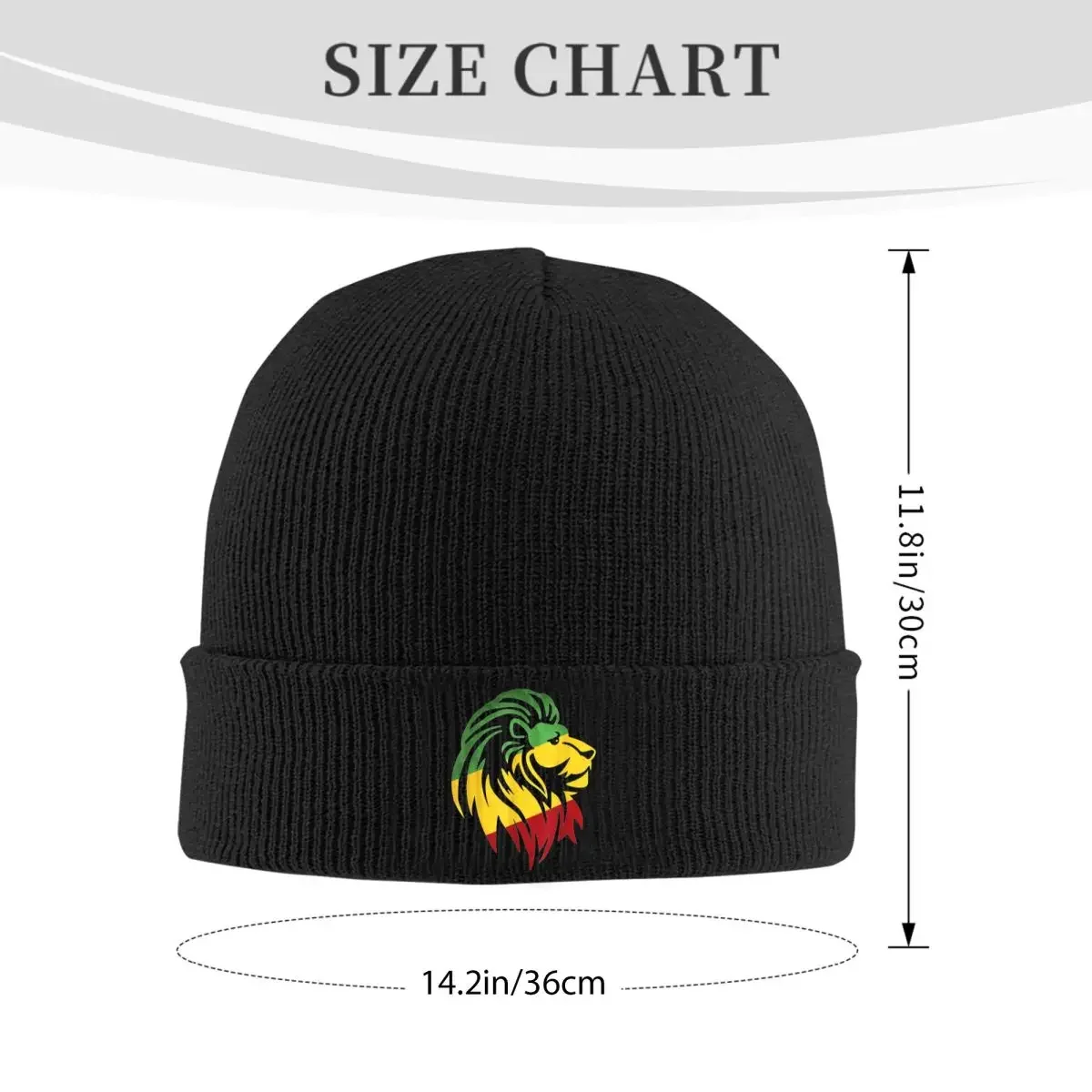 Lion Of Judah Reggae Hat Autumn Winter Skullies Beanies Street Rasta Lion Jamaican Caps Female Male Knitted Caps