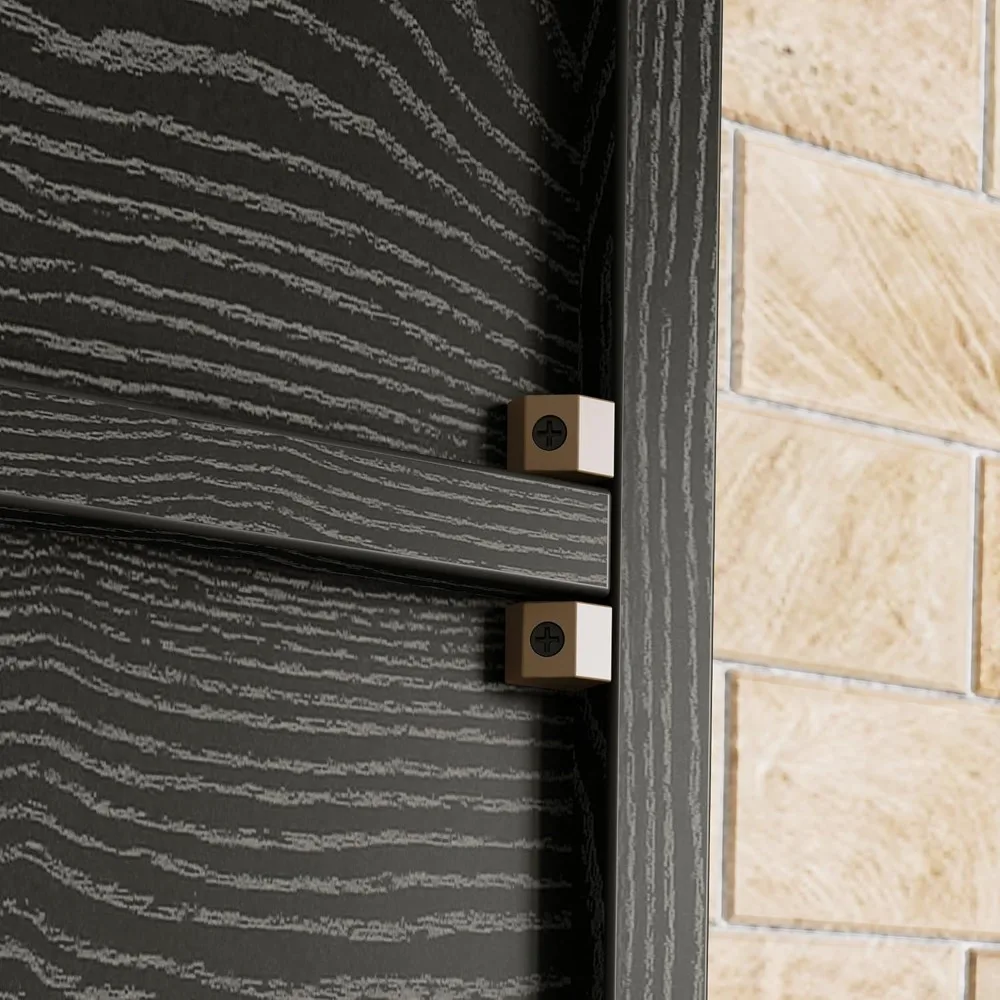 ชั้นวางหนังสือทรงเพรียวบาง 8 ชั้นสำหรับพื้นที่ขนาดกะทัดรัด โซลูชันการจัดเก็บอเนกประสงค์สำหรับบ้านและสำนักงาน สีน้ำเงินวินเทจ