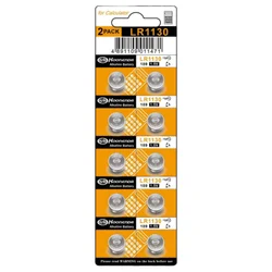 2-10PCS LR1130 Battery 1.5V AG10 Batteries for Watches, Hearing Aids, Glucometer, Key Fobs and Small Electronics