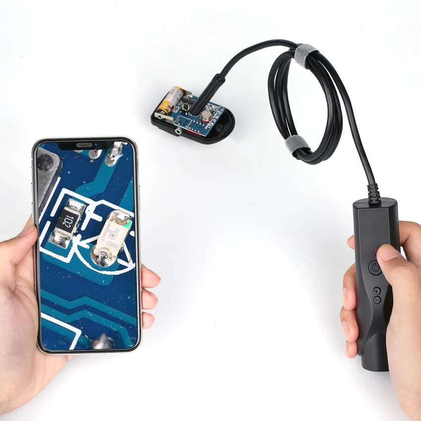 5MP 14.5MM 自動焦点 WIFI 内視鏡 防水 IP66 CMOS ボアスコープ検査 デジタル顕微鏡カメラ 耳鏡