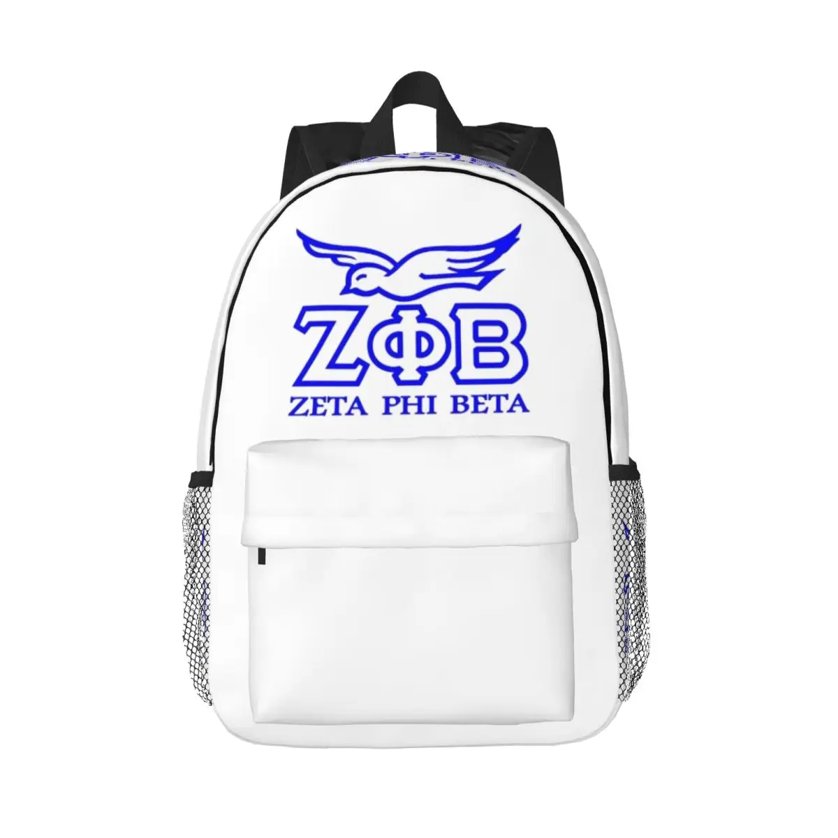 

Zeta Phi Beta Greek Letter 1920 ZOB Backpack Hot Sale Daypack Boys Girls BookBag Shoulder Bags for Men Women Kids School Bag
