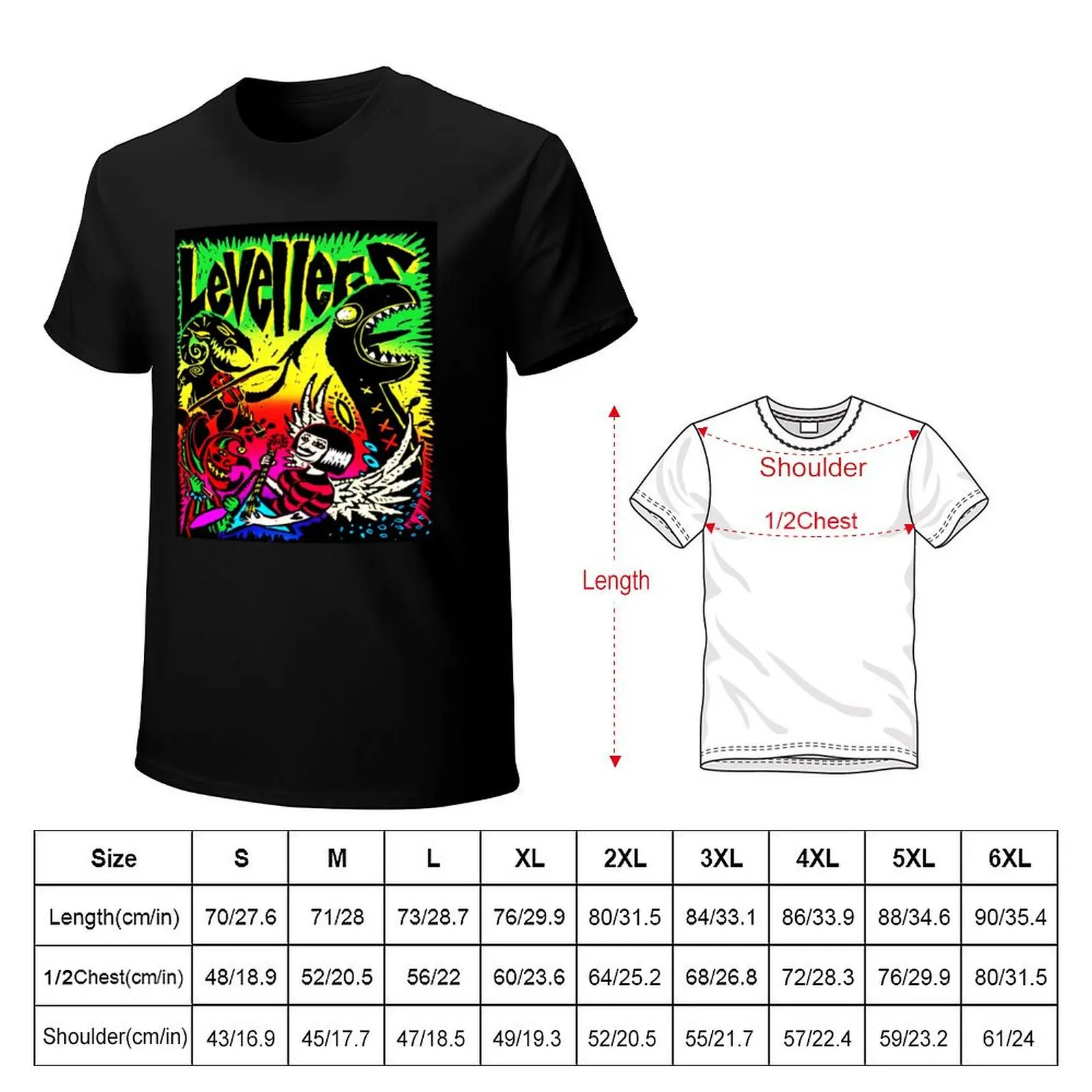 levelling the land levellers T-Shirt t shirts for man graphic vintage T-Shirt
