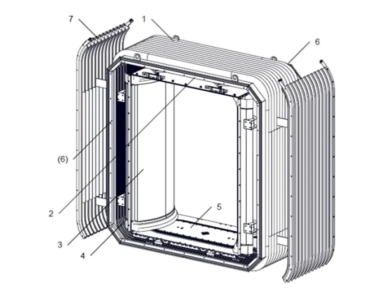 Gangia del treno di collegamento del corridoio di protezione di sicurezza per la fine del veicolo
